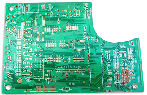 雙面線路板制作沉金工藝的優點